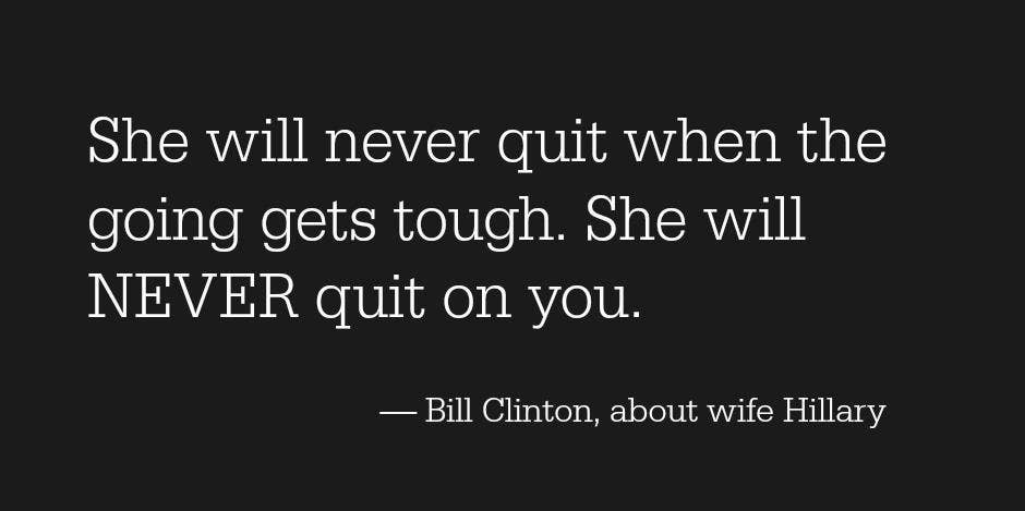 bill clinton hillary clinton love quotes