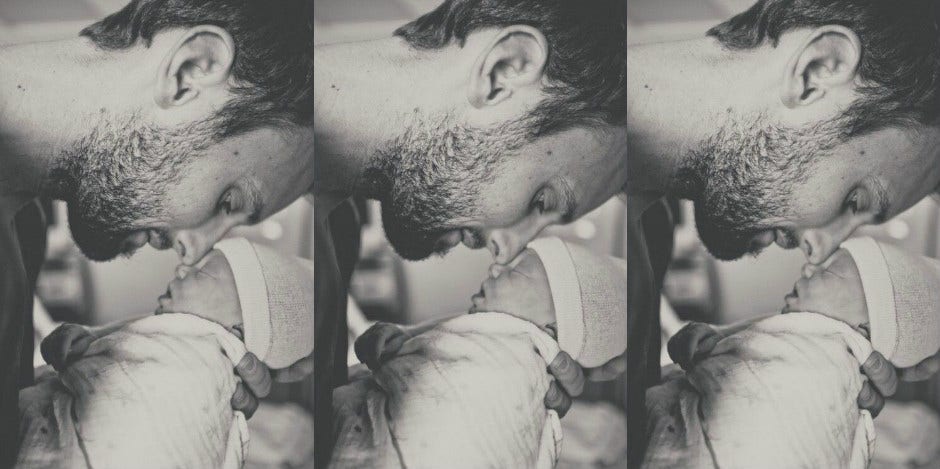 father and baby 14 Things To Thank Your Dad For Doing When You Were A Child