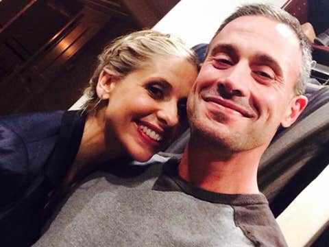 Freddie Prinze, Jr. and Sarah Michelle Gellar