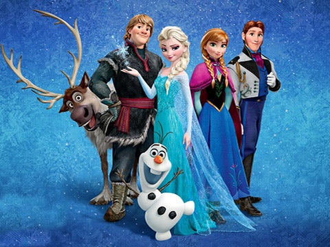 Disney Frozen, Anna, Elsa, Hans, Olaf, Kristoff, Sven