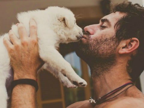 12 Hot Guys With Dogs