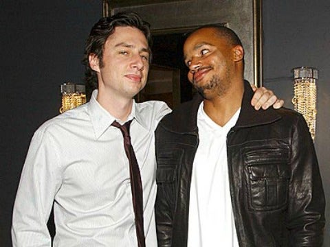 Donald Faison and Zach Braff