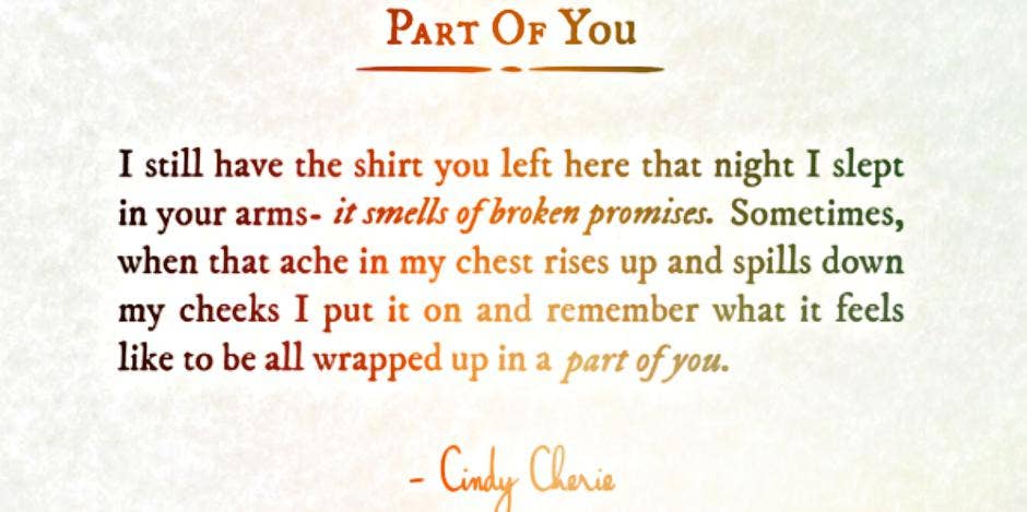 Instagram Quotes By Poet Cindy Cherie On Heartbreak