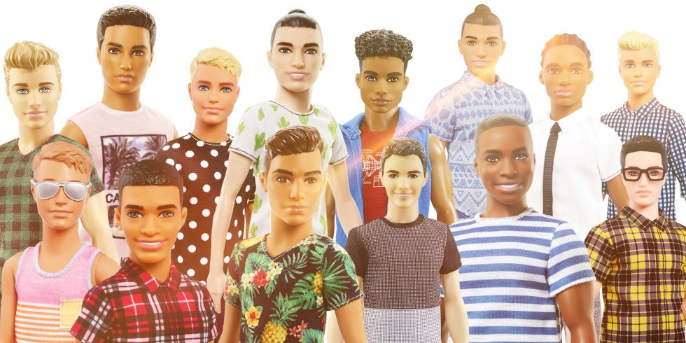 Mattel ken dolls Barbie Celebrity Resemblance