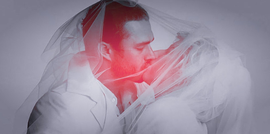 Lady Gaga Taylor Kinney in her 'You & I' music video wearing a wedding dress
