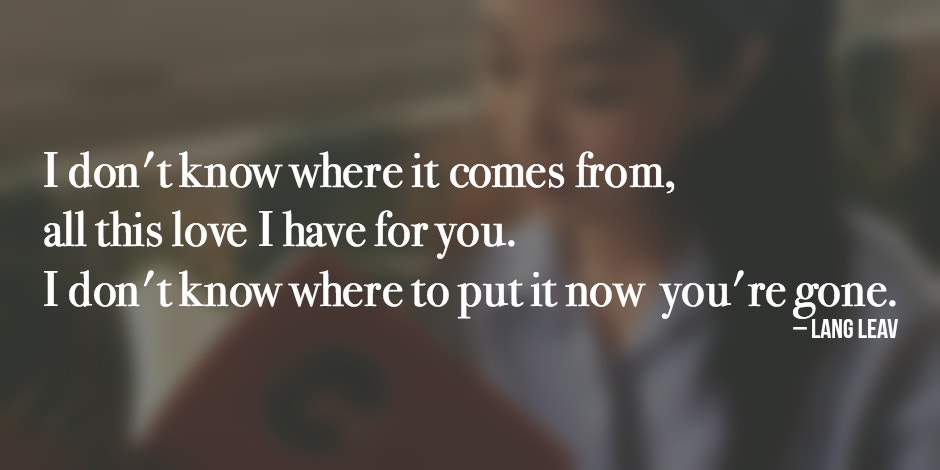 Lang Leav Love Poems Lang Leav Love Poems