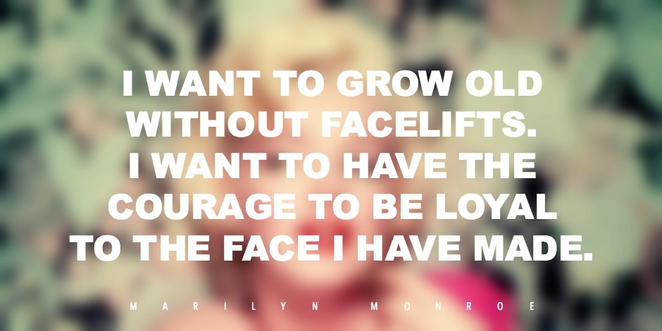 MARILYN MONROE QUOTES ABOUT BEAUTY