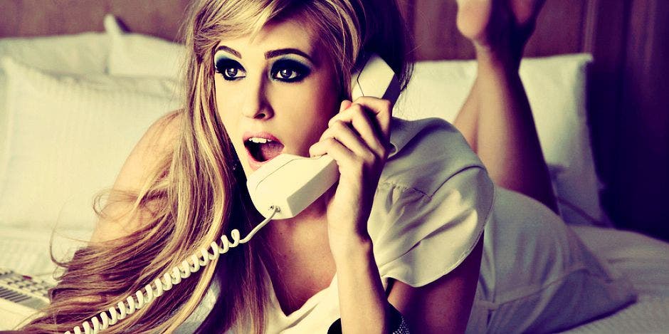 talking