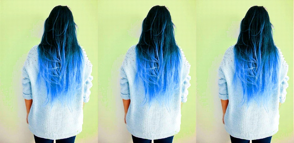 The Split-Dye Hair Trend