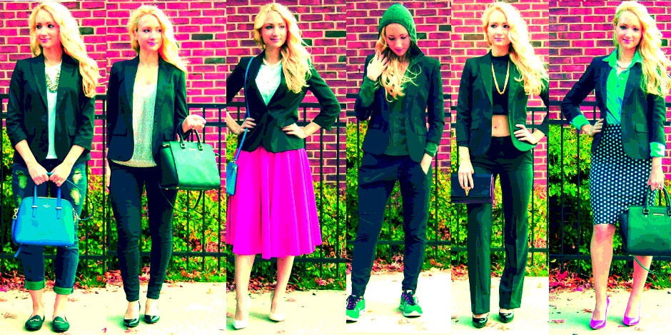 7 ways to rock a blazer 7 ways to rock a blazer