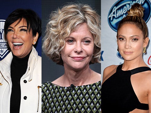 Kris Jenner, Meg Ryan, Jennifer Lopez