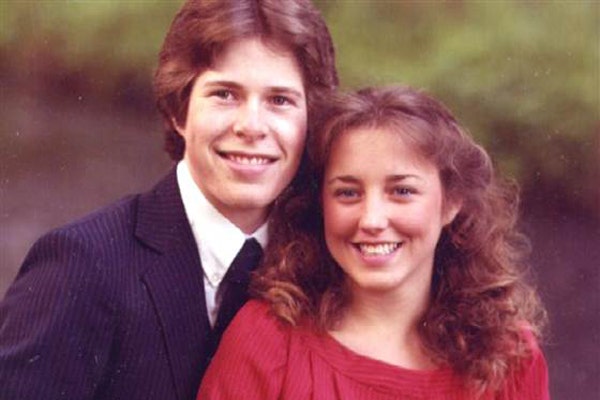 Jim Bob and Michelle Duggar young