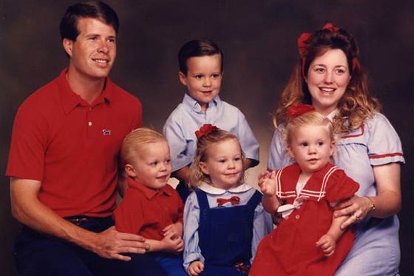 Jim Bob Duggar Michelle Duggar Duggar Family young