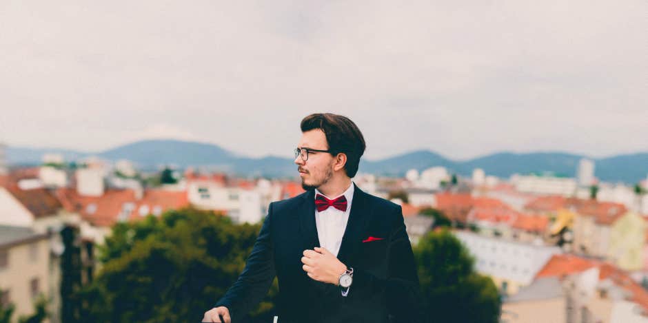 Man in suit Man in suit