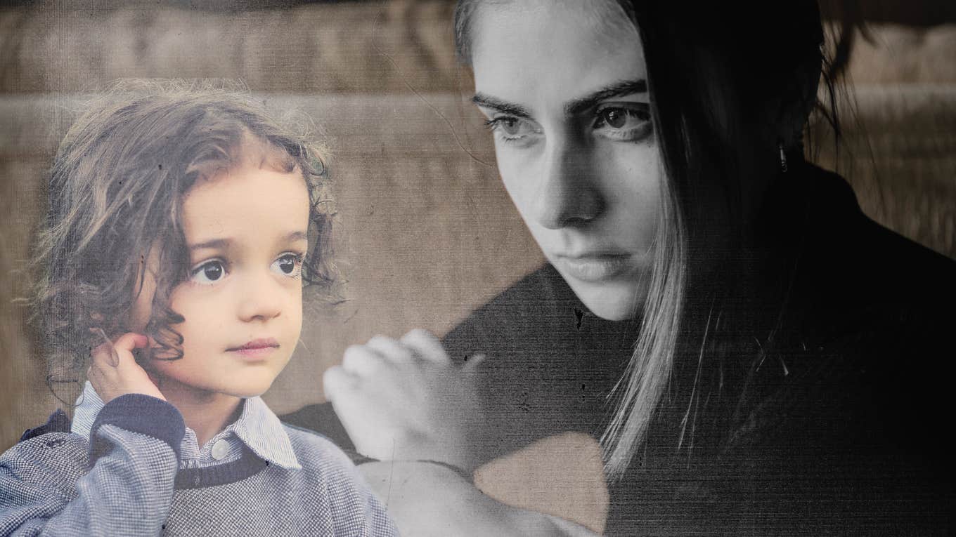 How I Learned To Survive Intense Emotional Triggers After My Brutal Divorce Emotional woman and her daughter