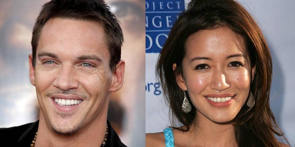 Jonathan Rhys Meyers and Mara Lane