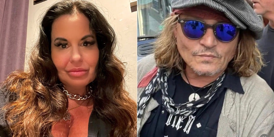 How I Was Relentlessly Harassed By Cyber Criminals Pretending To Be Johnny Depp picture of author next to a picture of Johnny Depp
