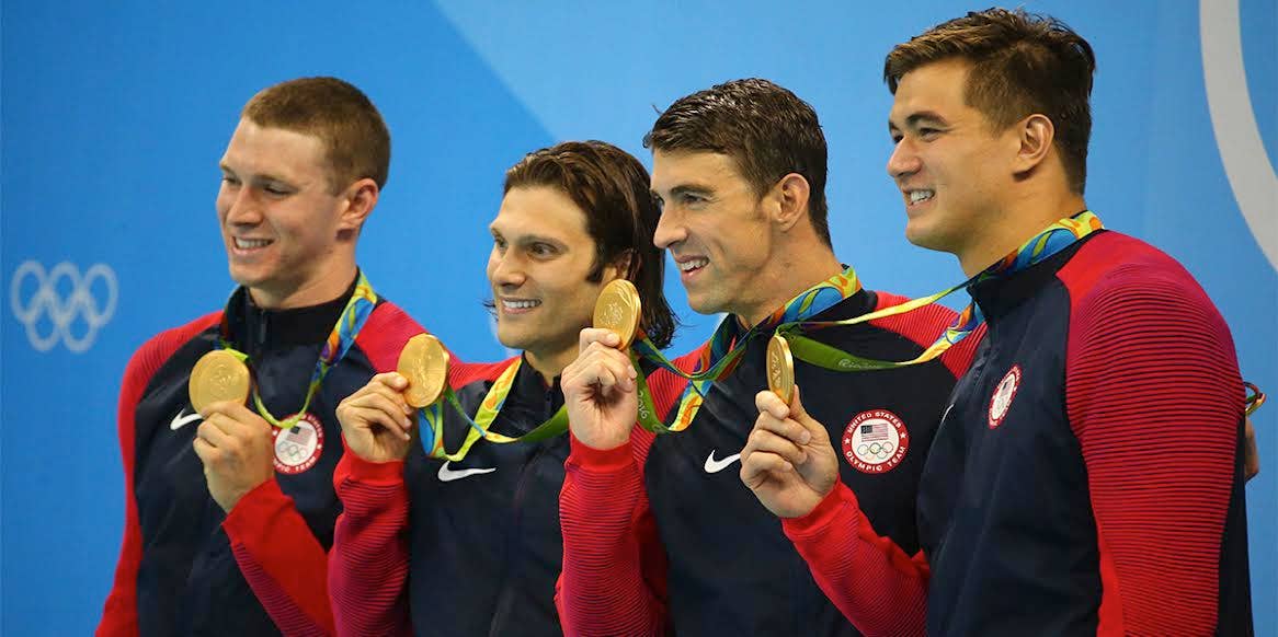 olympic gold medal swimmers