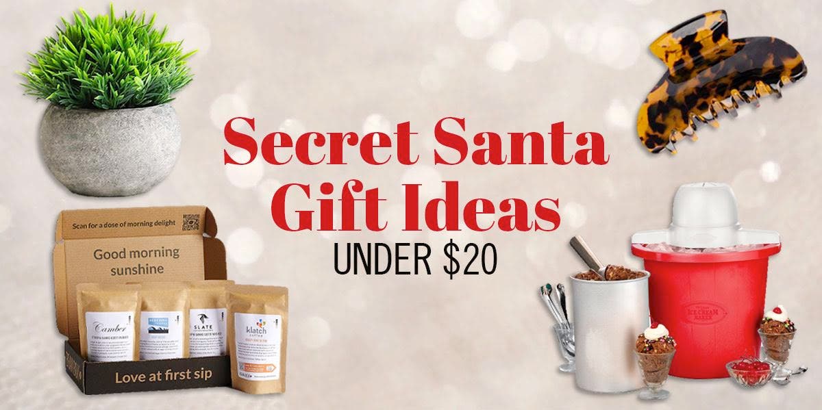 47 Best Secret Santa Gift Ideas Under $20