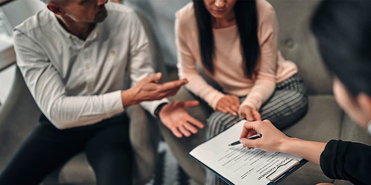 The #1 Predictor Of Divorce (Is Not What You Think) couple going through divorce