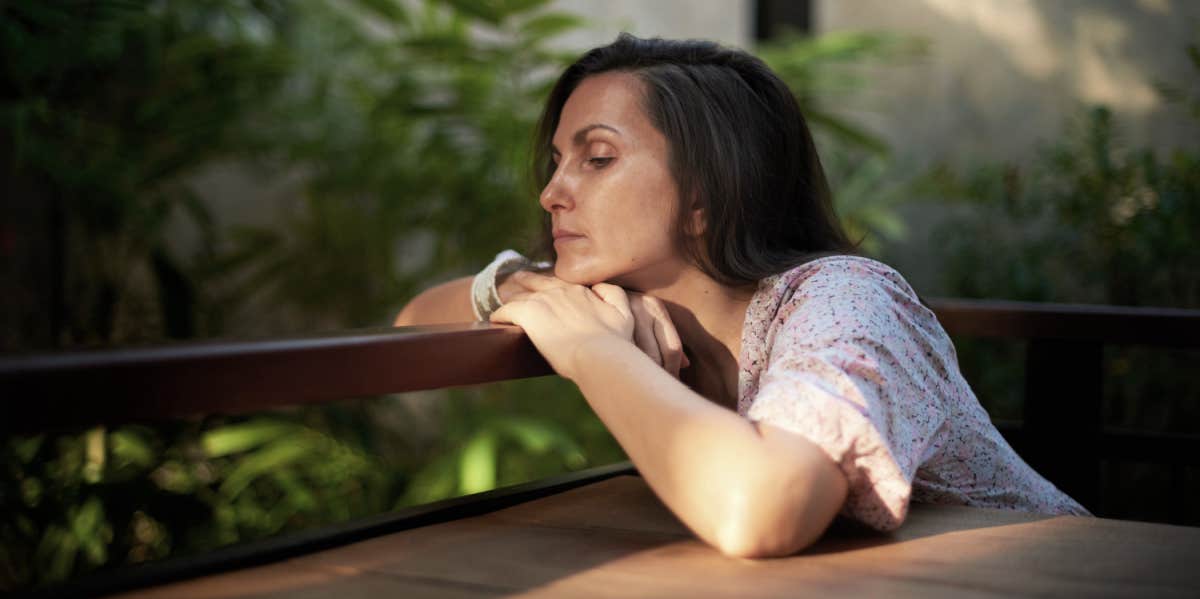 Biggest Lies I Told Myself When My Son Died grieving woman