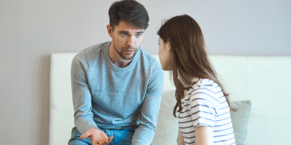 10 Subtle Signs He's Gaslighting You (And Making You Feel Crazy) couple arguing