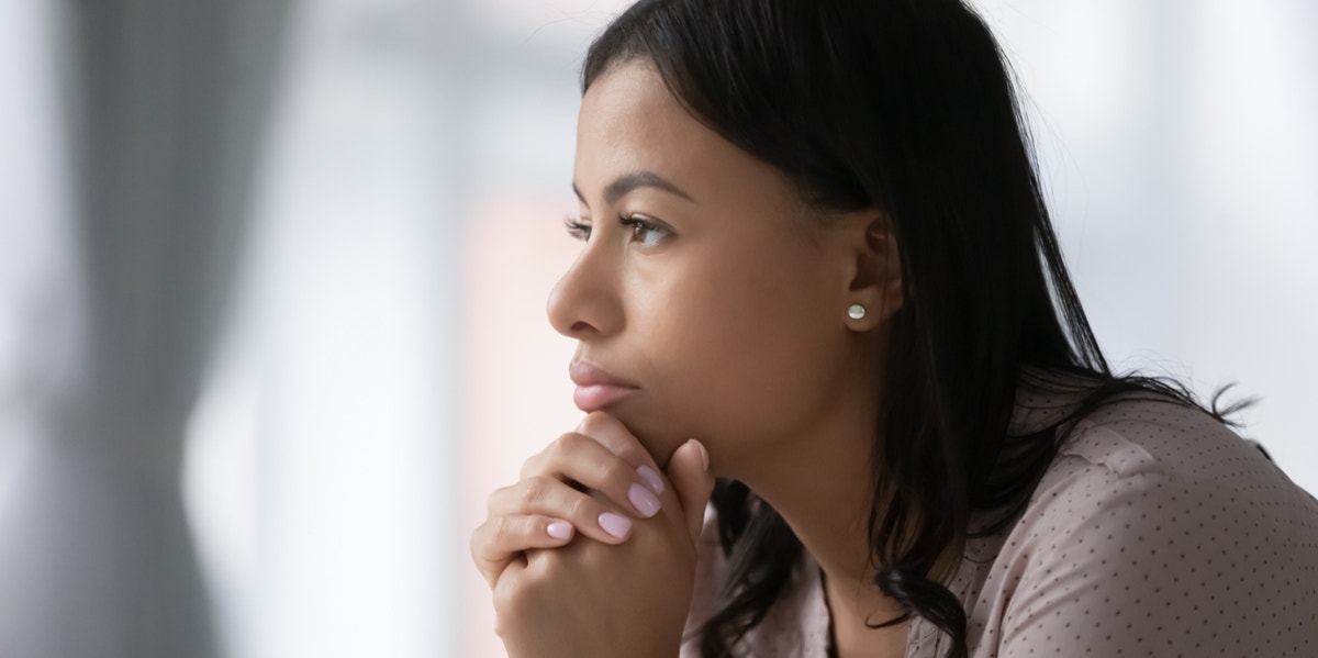 If You're Ashamed Of Getting Divorced, Here's 11 Reasons You Shouldn't Be woman thinking