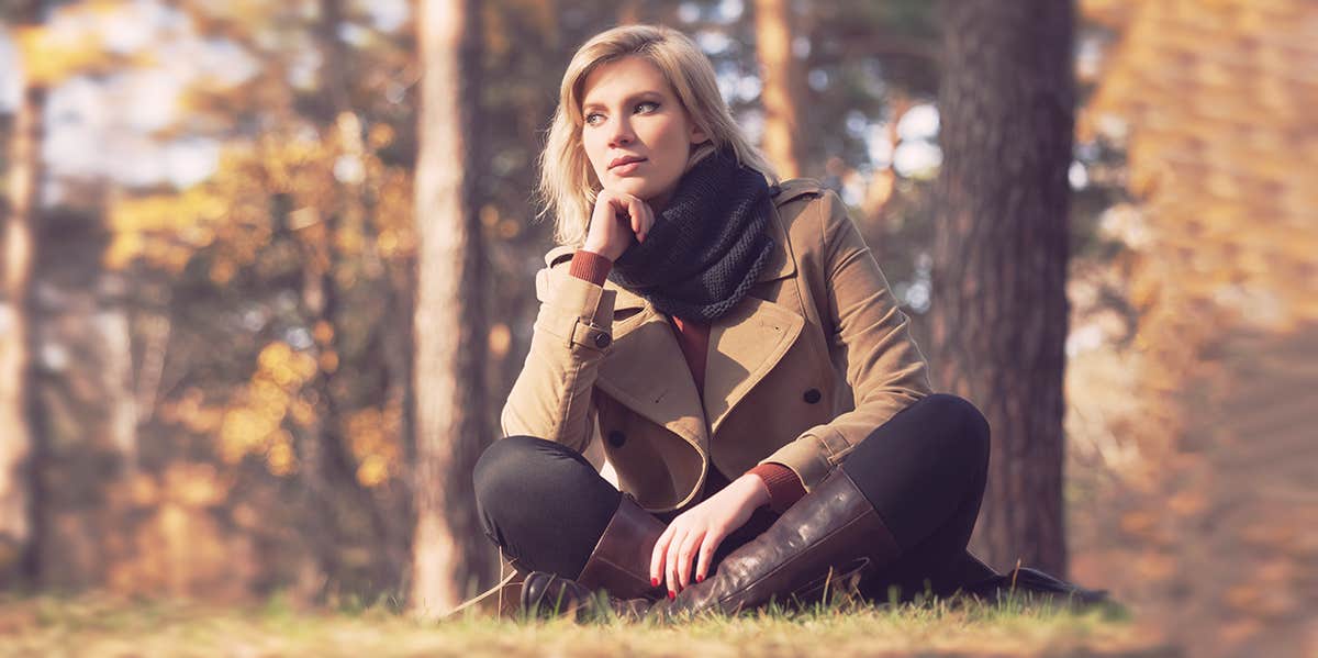 If You Notice These 12 Red Flags, You're Giving Too Much Of Yourself To Others woman thinking