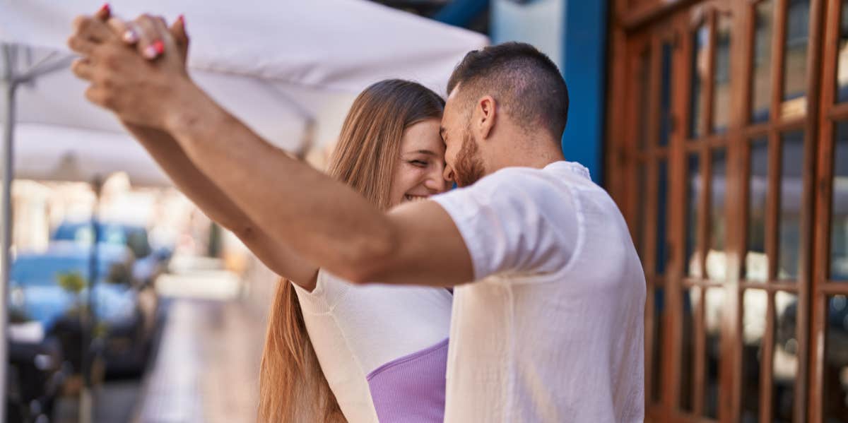 dancing couple