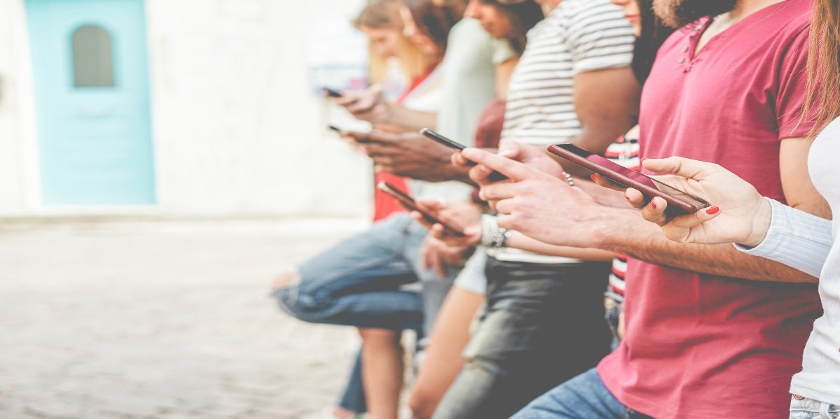 Texting While Walking Lanes For People Glued To Their Phones