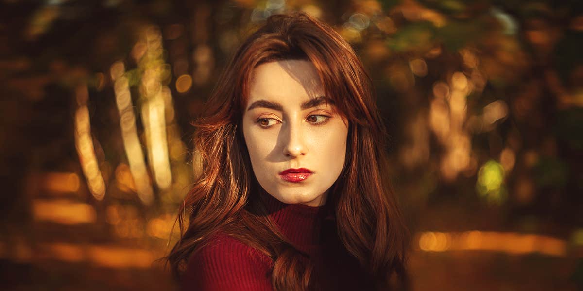 Unsexy Reasons Women Turn Down A Second Date woman looking to the side