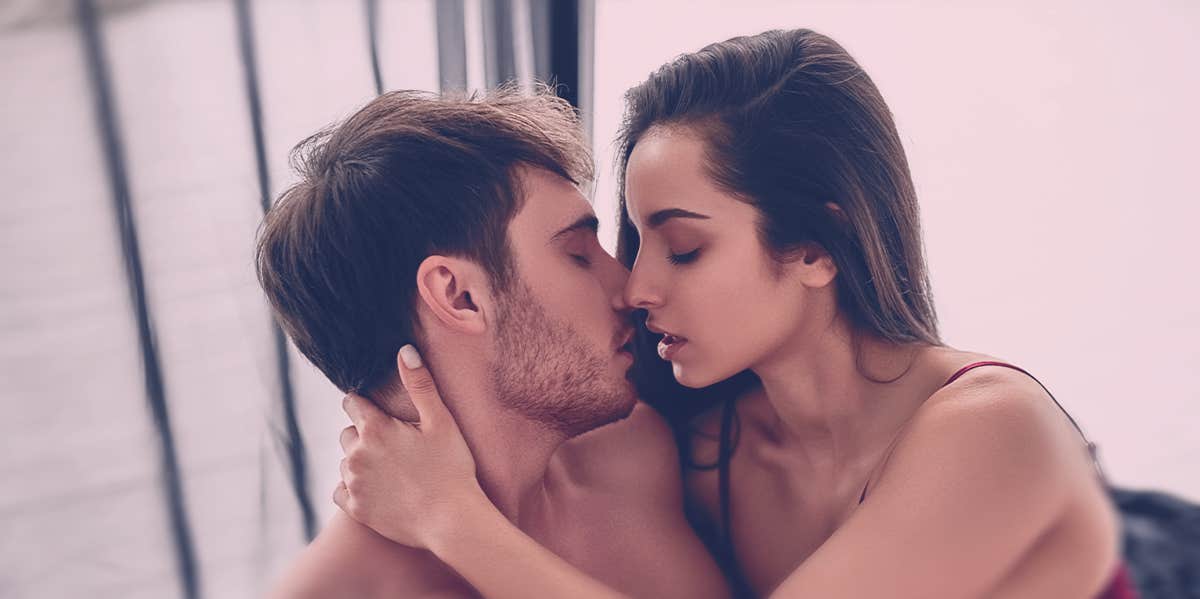 14 Health Benefits Of Sex To Get You In The Mood couple kissing