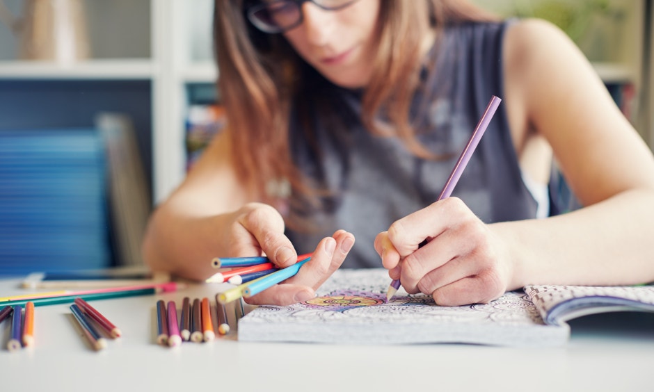 Adults Who Color Are WAY Less Stressed, According To Science