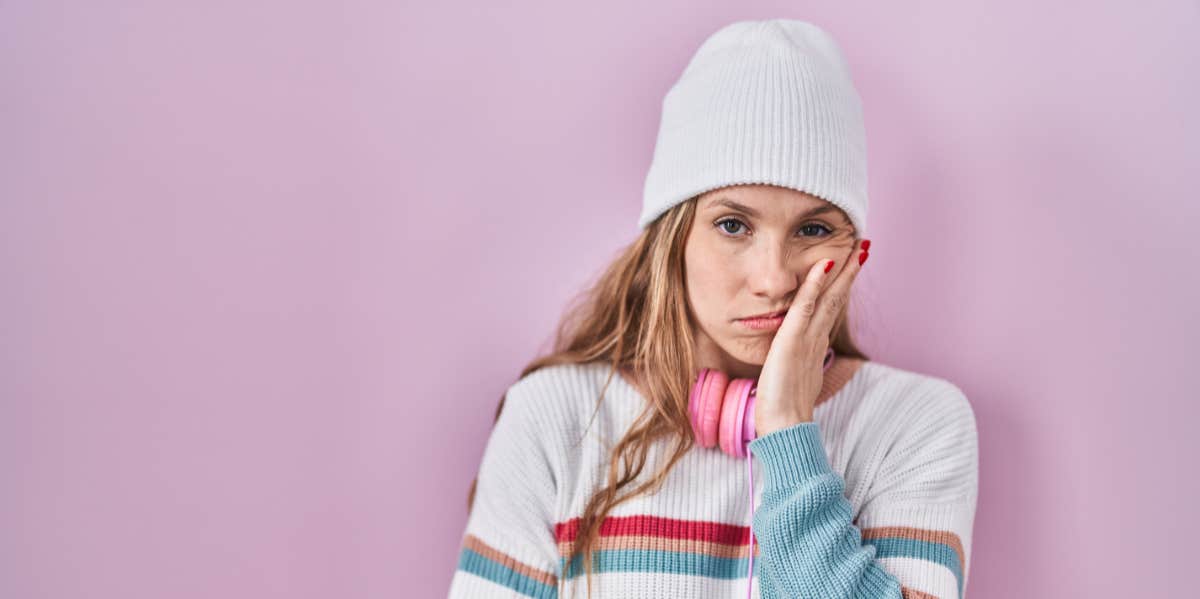 Things Women Are Tired Of Hearing From Men They Reject tired woman