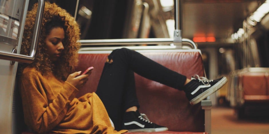 girl texting girl texting