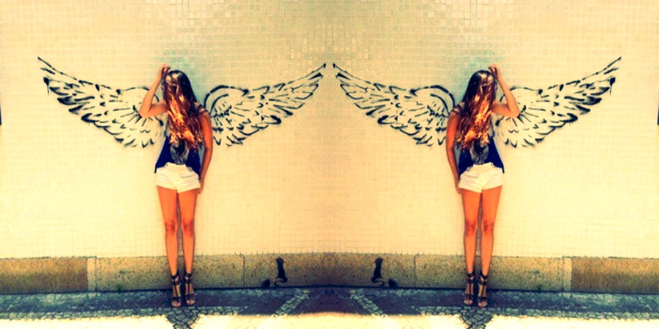 girl with wings girl with wings