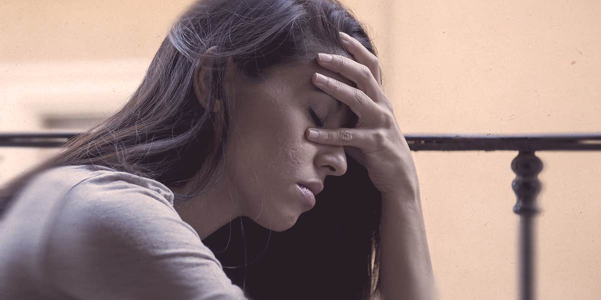20 Subtle Signs You Have Repressed Emotions woman looking depressed
