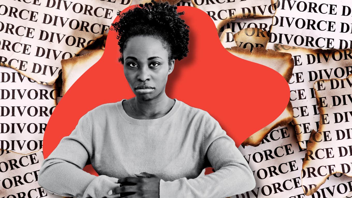 Harmful Myths That Keep You From Moving On After Your Divorce Woman frustrated post divorce about the harmful myth, advice about recovery process
