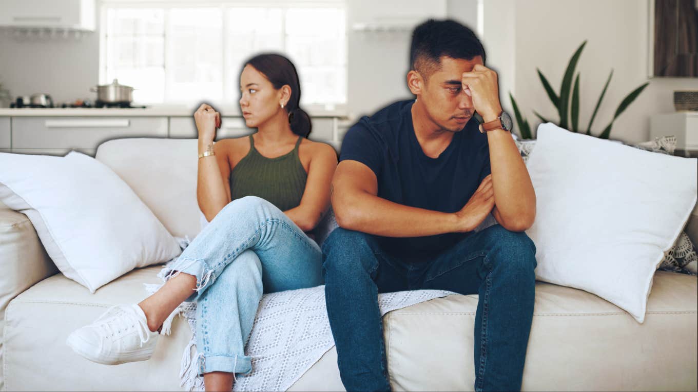 Things Married Couples Subconsciously Do That Lead To An Unhappy Marriage Married couple subconsciously creating an unhappy marriage