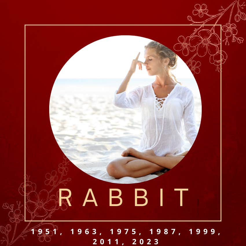 rabbit chinese zodiac sign weekly horoscope for april 29 - may 5, 2024