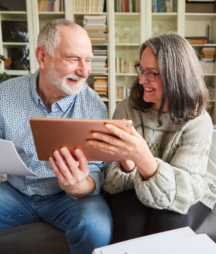 seniors happy with their finances