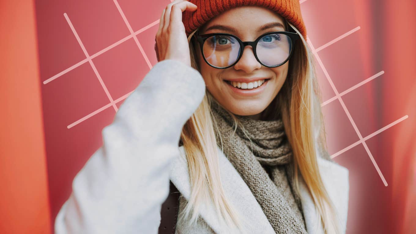 Want to charm someone special? It's not magic, it's a skill. Charming woman, using her skills