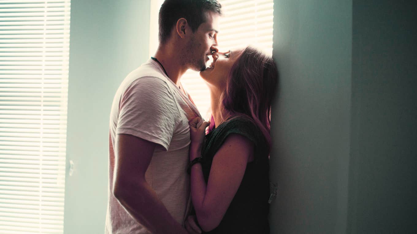 A Beginner's Guide To Understanding Tantric Sex From The Yab Yum To Your Kundalini couple kissing