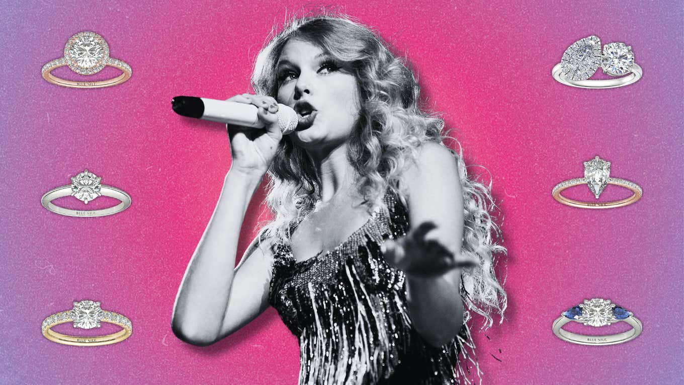 Blue Nile Engagement Ring Personality Test Reveals Which Taylor Swift Era You’re In blue nile engagement rings and taylor swift
