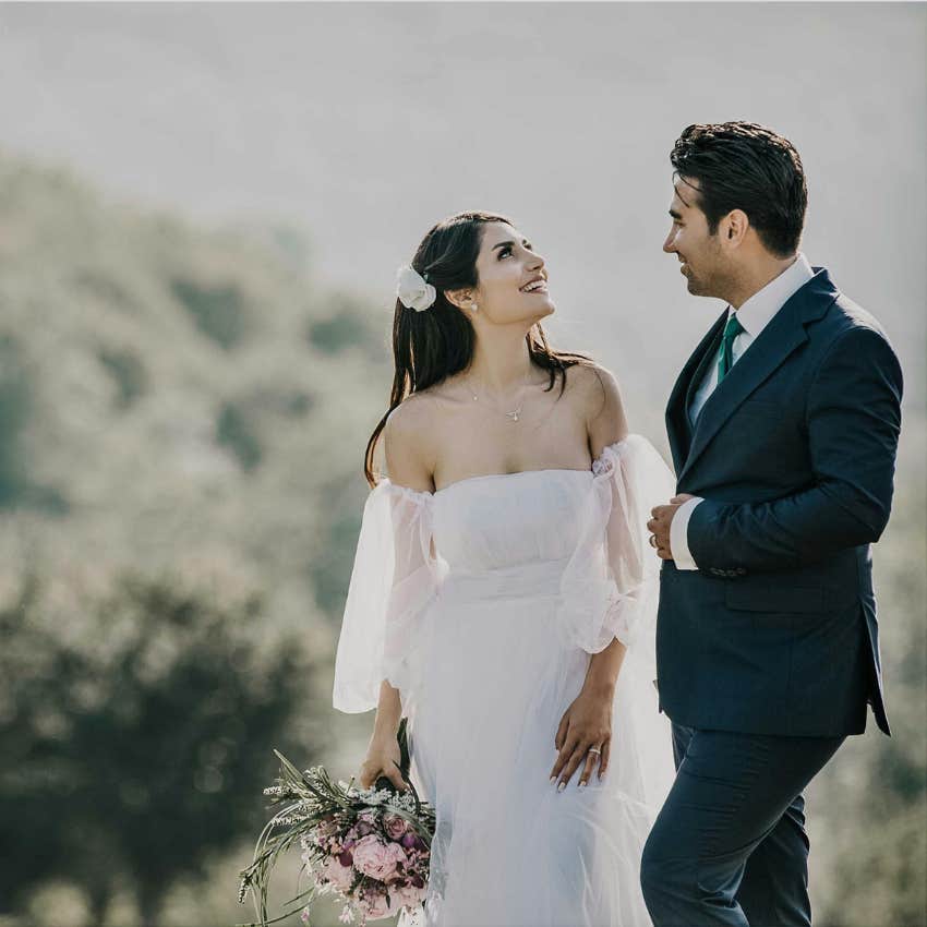 bride and groom