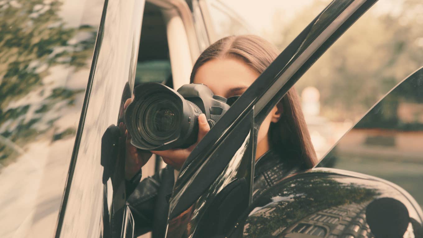 Husband Hires Private Investigator To Follow His Wife To Find Out What She Does All Day When She Leaves The House private investigator, husband, wife