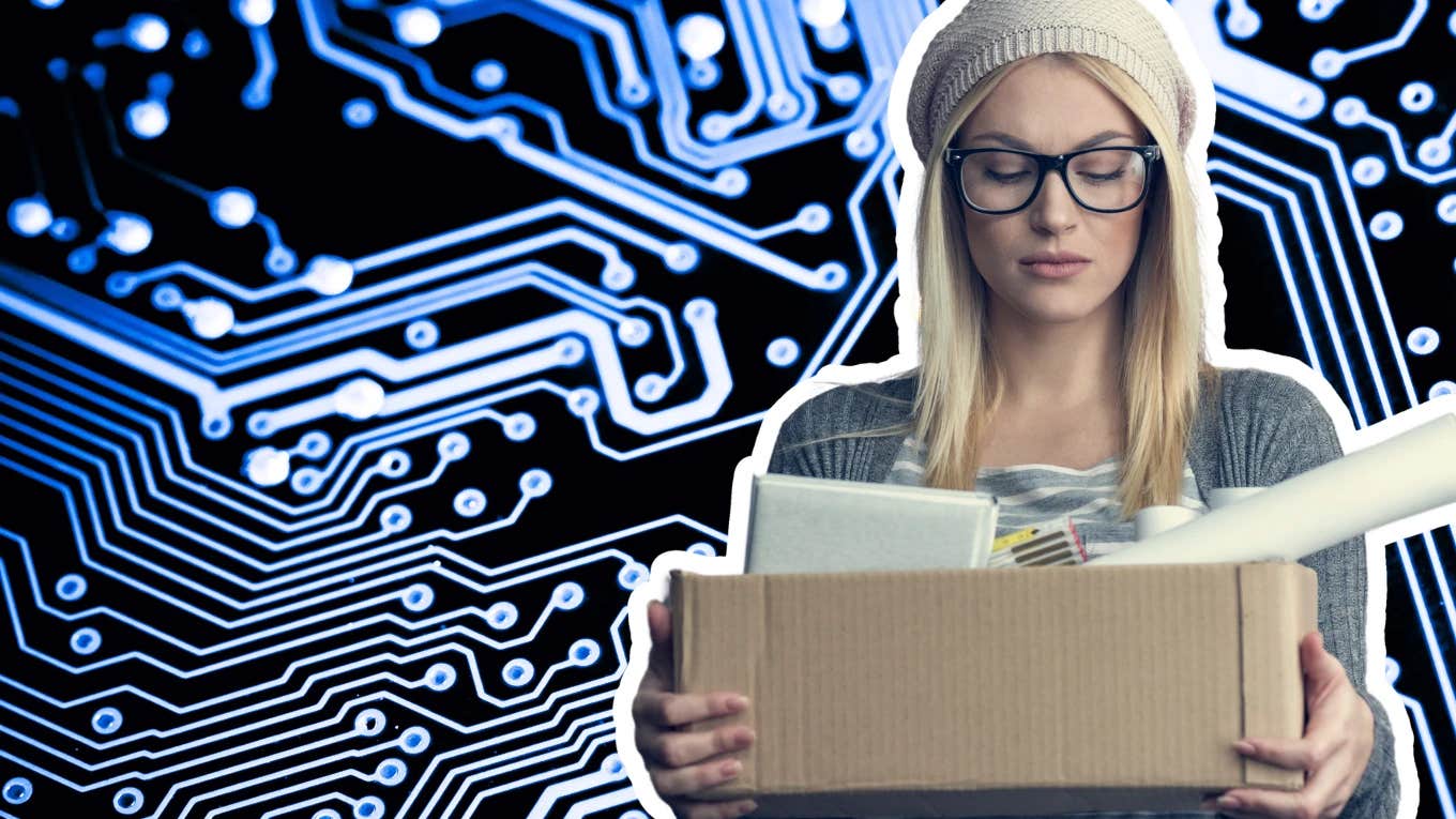 Jobs Plan To Lay Off Recent College Grads Due To AI, Survey Says laid off recent college grad