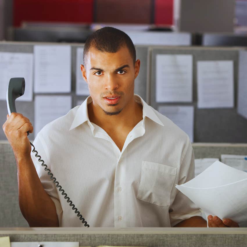 angry employee