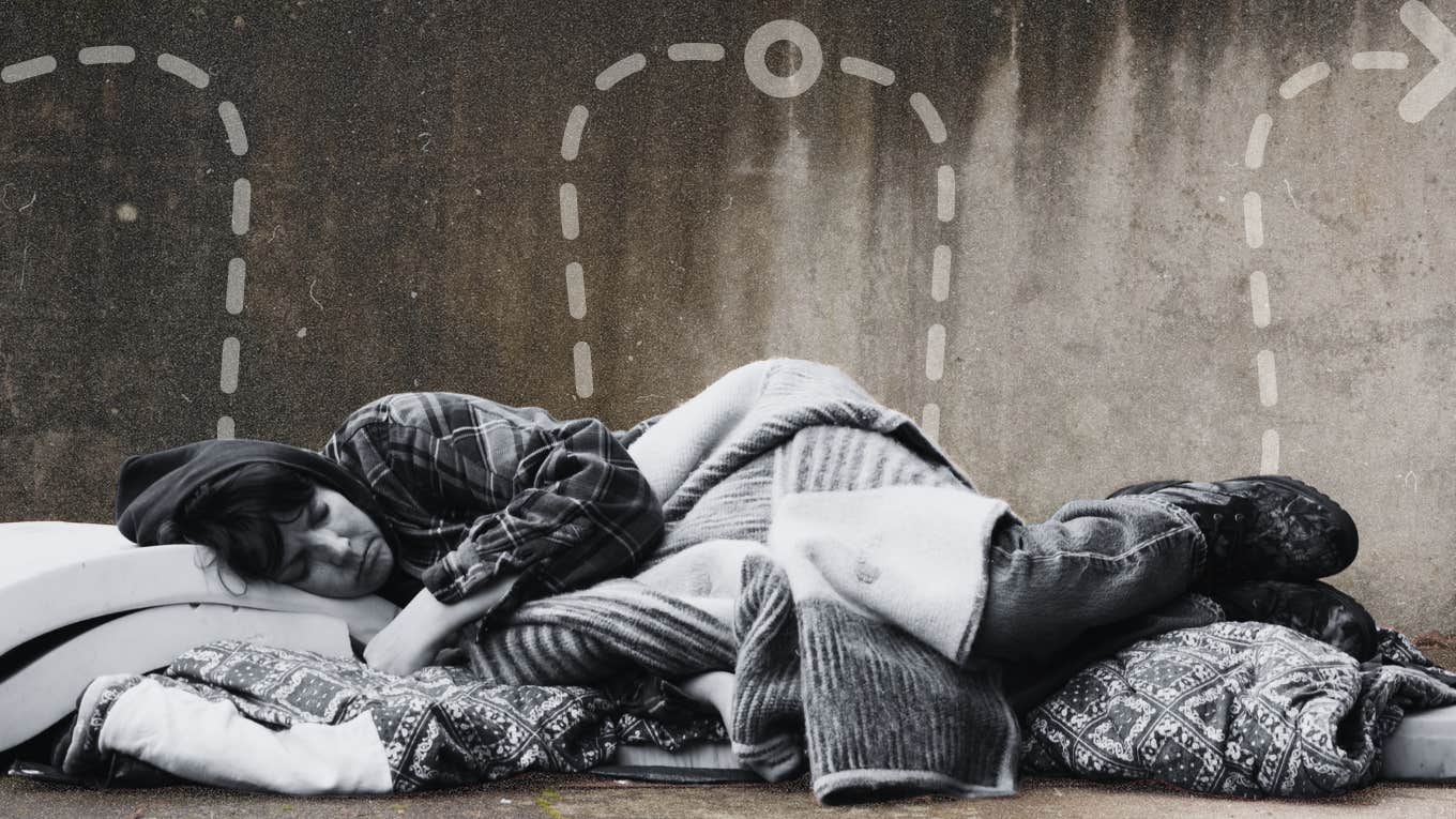 The Making of a Marijuana Addict Woman living homeless on the streets