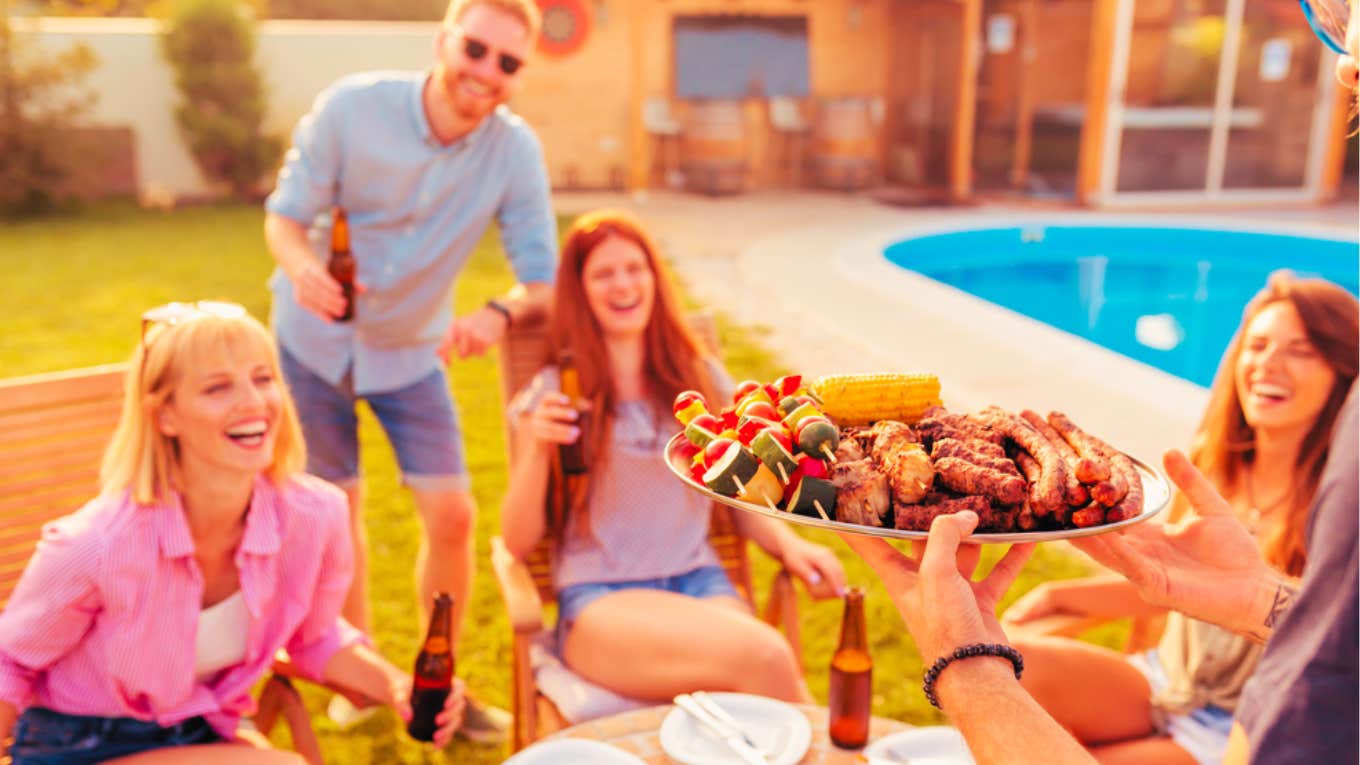 Husband Who Despises Late People Hands Out VIP Bands For On Time House Guests To Give Them Better Snacks And Drinks party host, party guests, snacks